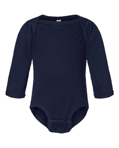 Infant Fine Jersey Long Sleeve Bodysuit
