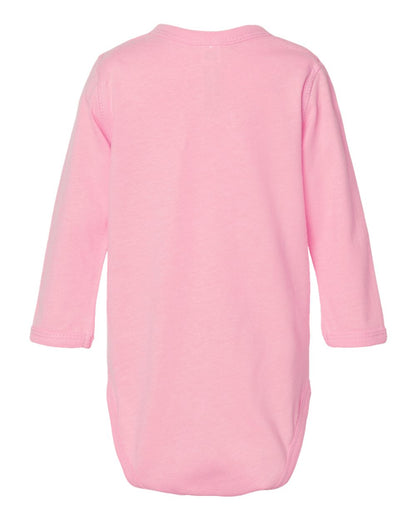 Rabbit Skins Infant Fine Jersey Long Sleeve Bodysuit - 4421