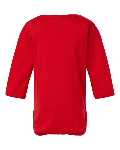 Rabbit Skins Infant Fine Jersey Long Sleeve Bodysuit - 4421