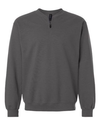 Unisex Softstyle® Midweight 1/4 Zip Sweatshirt