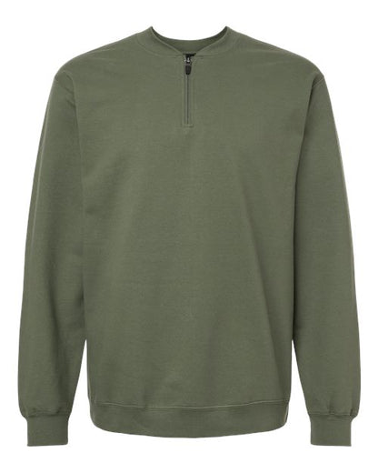 Unisex Softstyle® Midweight 1/4 Zip Sweatshirt