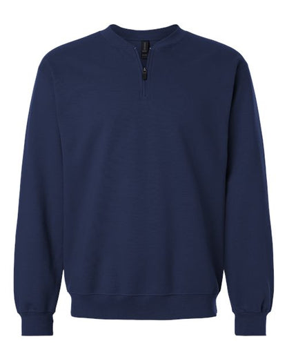Unisex Softstyle® Midweight 1/4 Zip Sweatshirt