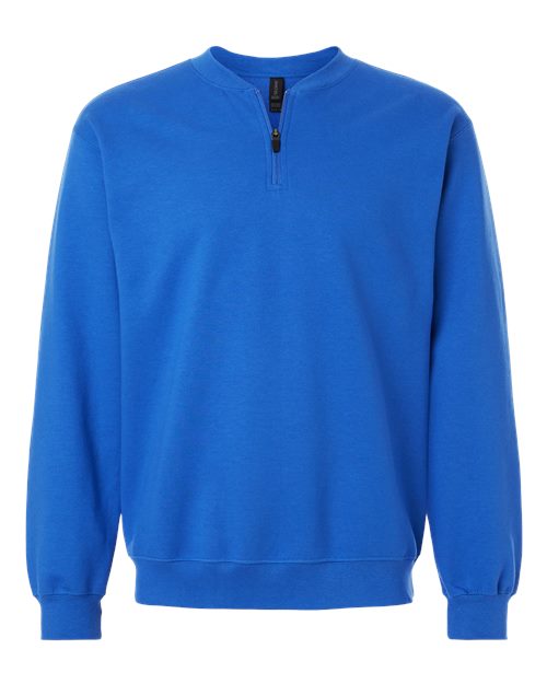 Unisex Softstyle® Midweight 1/4 Zip Sweatshirt