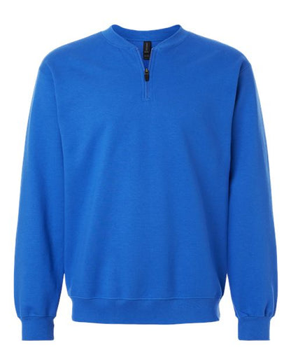Unisex Softstyle® Midweight 1/4 Zip Sweatshirt