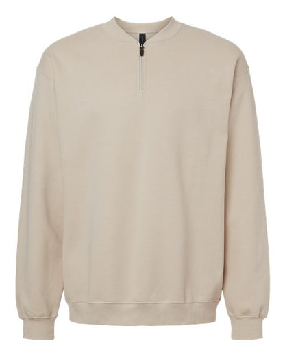 Unisex Softstyle® Midweight 1/4 Zip Sweatshirt