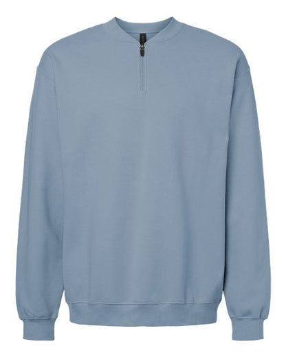 Unisex Softstyle® Midweight 1/4 Zip Sweatshirt