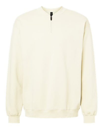 Unisex Softstyle® Midweight 1/4 Zip Sweatshirt