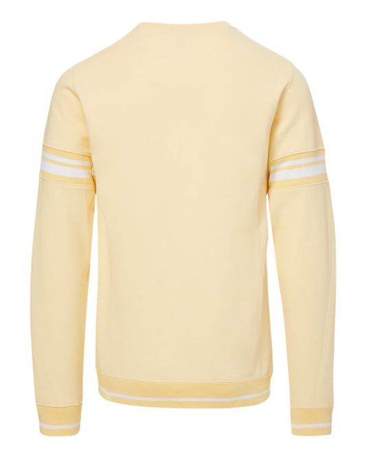 MV Sport Donovan Striped Crewneck Sweatshirt - 23404