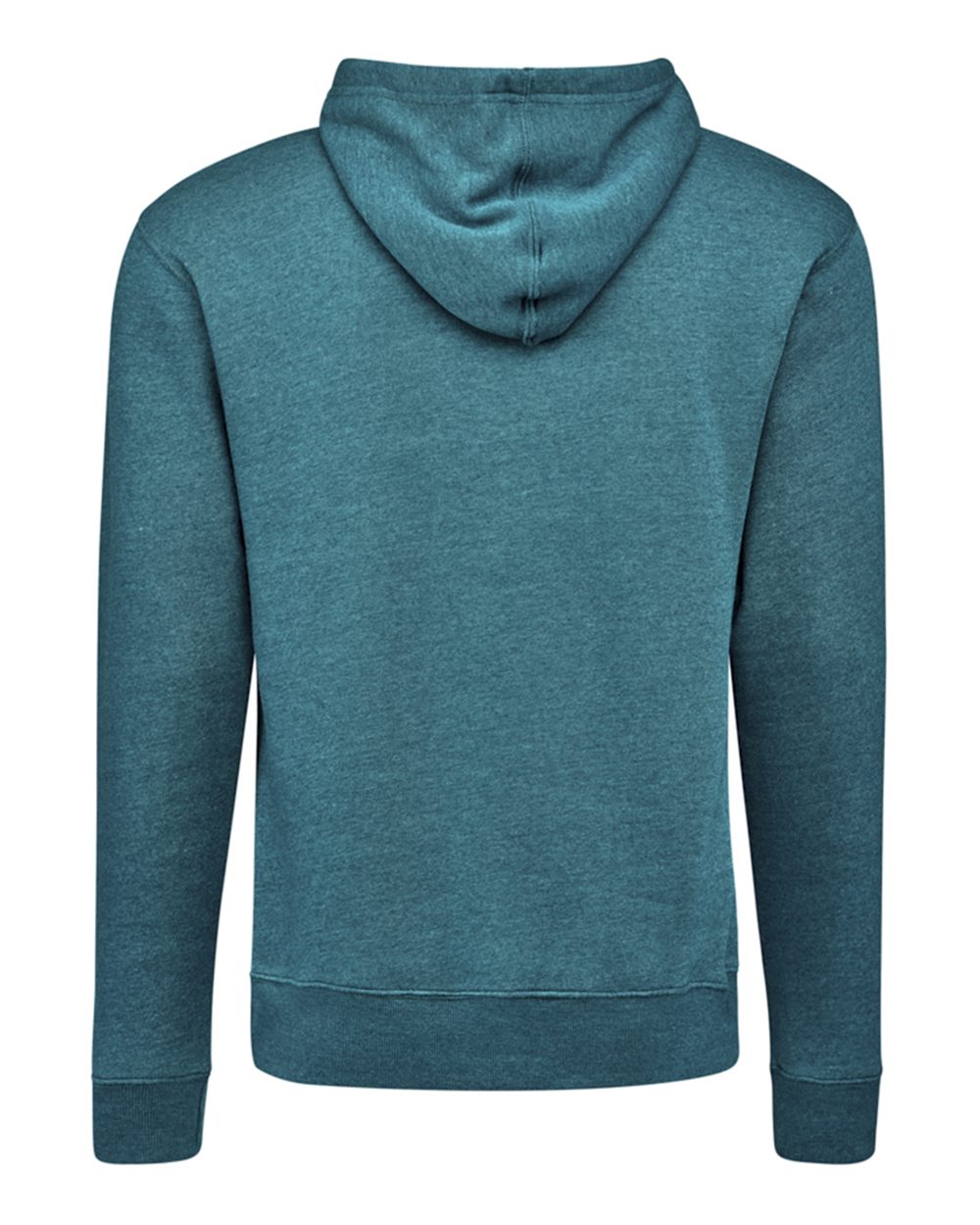 J. America Triblend Fleece Hooded Sweatshirt - 8871