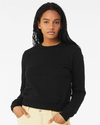BELLA + CANVAS Women's Sponge Fleece Classic Crewneck Sweatshirt - 7511