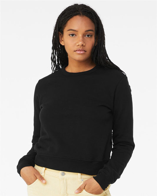 BELLA + CANVAS Women's Sponge Fleece Classic Crewneck Sweatshirt - 7511
