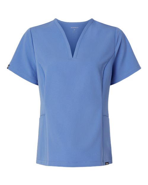 Women's Calix Fit & Flare Scrub V-Neck Top
