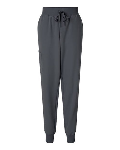 Women's Petite Sizes Silex Knit-Waist Scrub Joggers