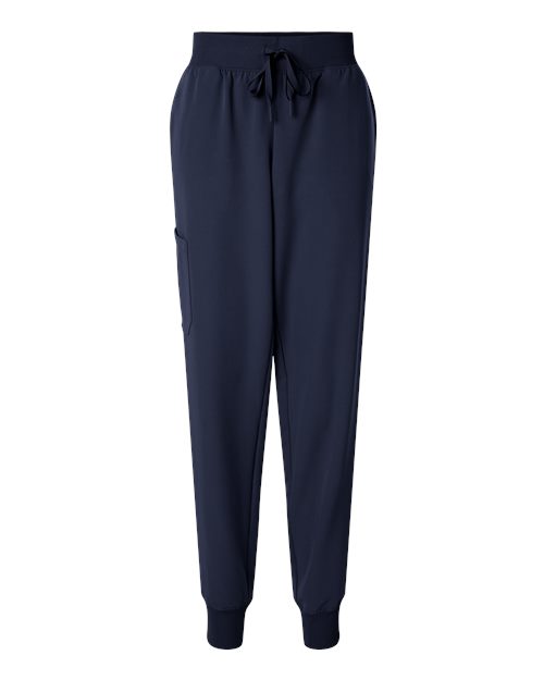 Women's Petite Sizes Silex Knit-Waist Scrub Joggers