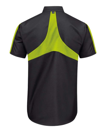 Red Kap Mimix™ Pro+ Short Sleeve Work Shirt With OilBlok - Tall Sizes - SX46T