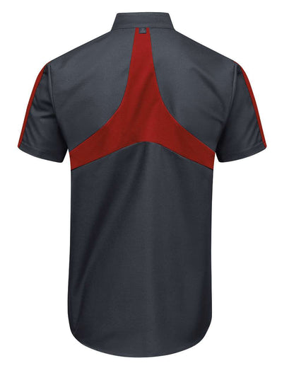 Red Kap Mimix™ Pro+ Short Sleeve Work Shirt With OilBlok - Tall Sizes - SX46T