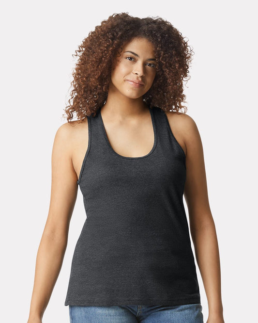 Gildan? Softstyle? Women's CVC Racerback Tank 64220LCVC