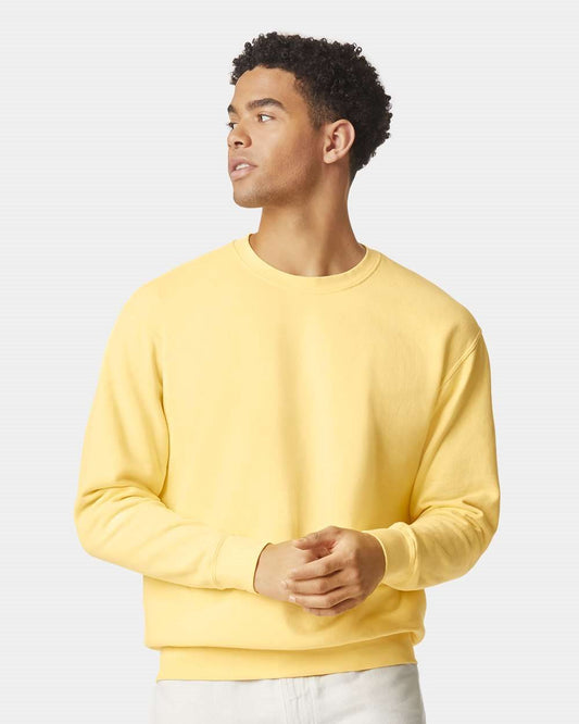 Comfort Colors Garment-Dyed Lightweight Fleece Crewneck Sweatshirt - 1466