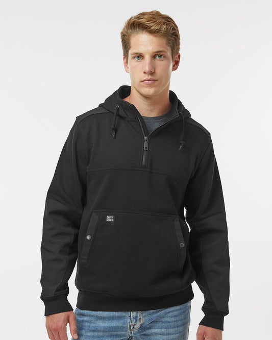DRI DUCK Mission Quarter-Zip Hooded Pullover - 7349