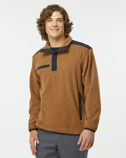 DRI DUCK Ranger Melange Fleece Pullover - 7353