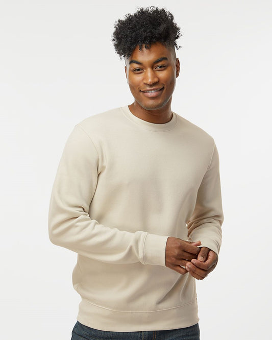 J. America BTB Fleece Crewneck Sweatshirt - 8721