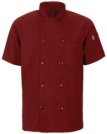 Mimix™ Short Sleeve Chef Coat with OilBlok