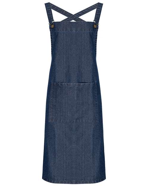 Cross Back Barista Bib Apron