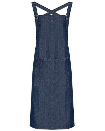 Cross Back Barista Bib Apron