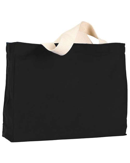 USA-Made Canvas Medium Gusset Tote Bag