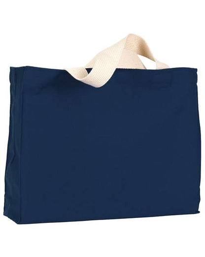 USA-Made Canvas Medium Gusset Tote Bag