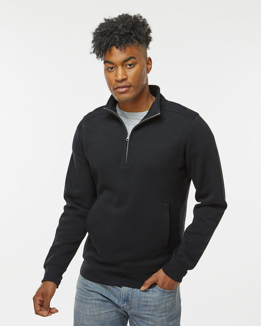 J. America Heavyweight Fleece Quarter-Zip Sweatshirt - 8717