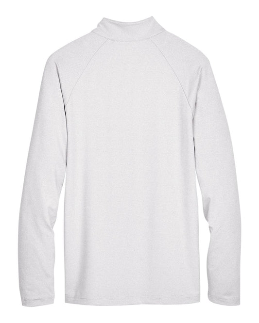 Devon & Jones Men's CrownLux Performance® Clubhouse Micro-Stripe Quarter-Zip Pullover - DG480