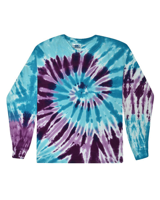 Colortone Youth Tie-Dyed Long Sleeve T-Shirt - 2000Y
