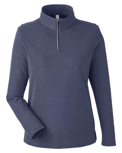 Women's Fusion ChromaSoft™ Pique Quarter-Zip Pullover