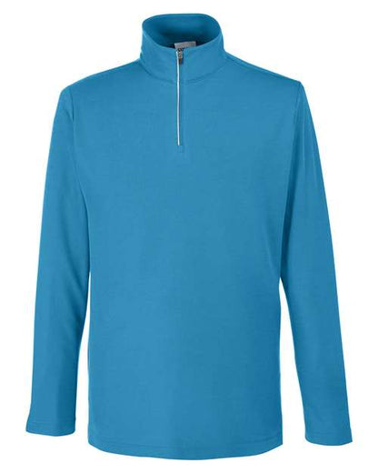 Men's Fusion ChromaSoft™ Pique Quarter-Zip Pullover