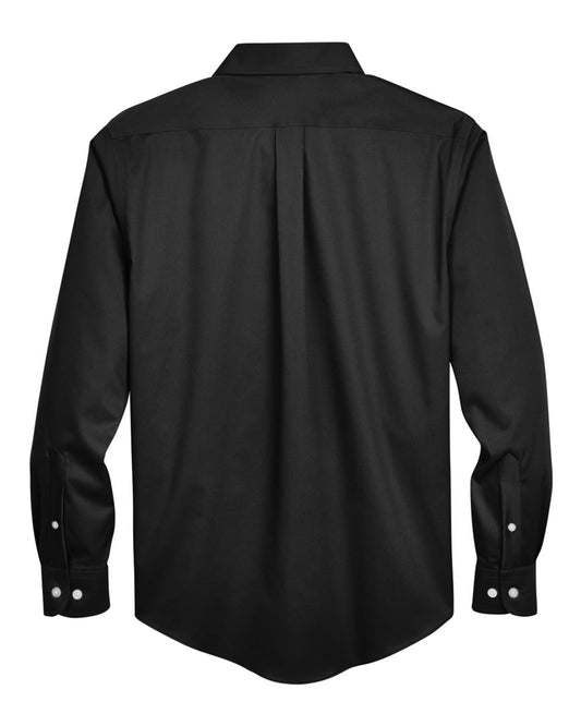 Devon & Jones Men's Crown Collection® Solid Stretch Twill Woven Dress Shirt - DG530