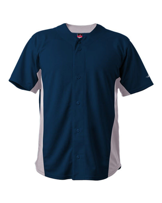 Alleson Athletic Crush Full Button Baseball Jersey - 566BFJ