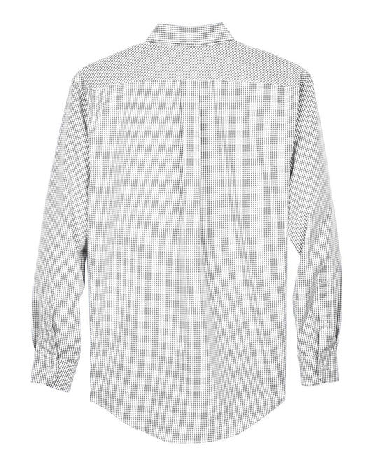 Devon & Jones Men's Crown Collection® Gingham Check Woven Dress Shirt - D640