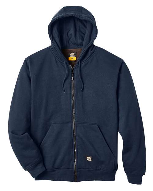 Men's Tall Heritage Thermal-Lined Full-Zip Hooded Sweatshirt