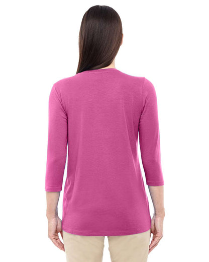 Devon & Jones Women's Perfect Fit™ Bracelet-Length V-Neck Top - DP184W