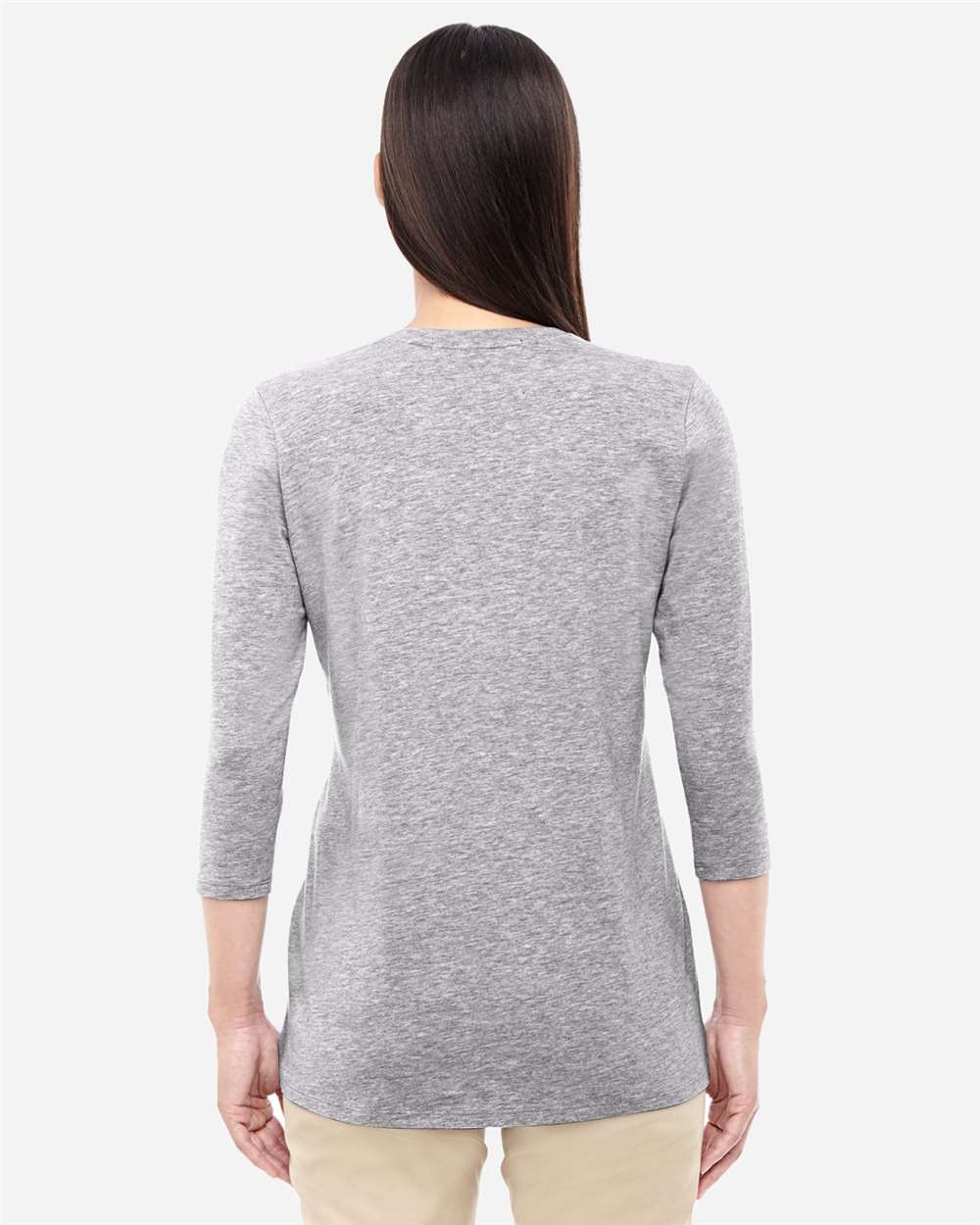 Devon & Jones Women's Perfect Fit™ Bracelet-Length V-Neck Top - DP184W