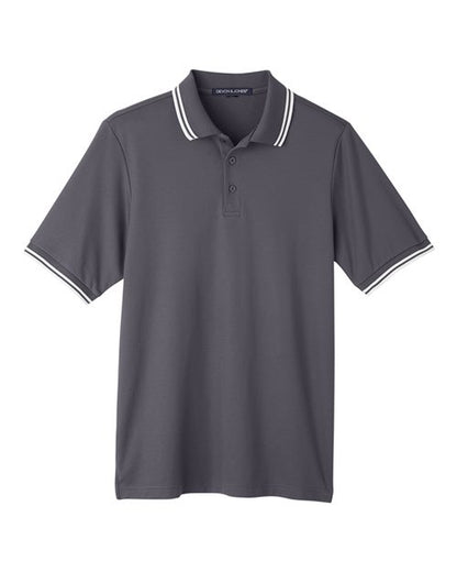 Men's CrownLux Performance® Plaited Tipped Polo