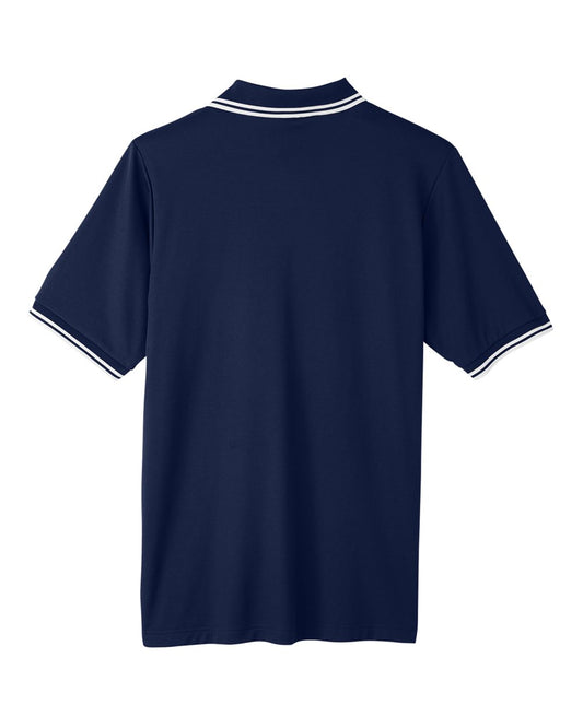 Devon & Jones Men's CrownLux Performance® Plaited Tipped Polo - DG20C