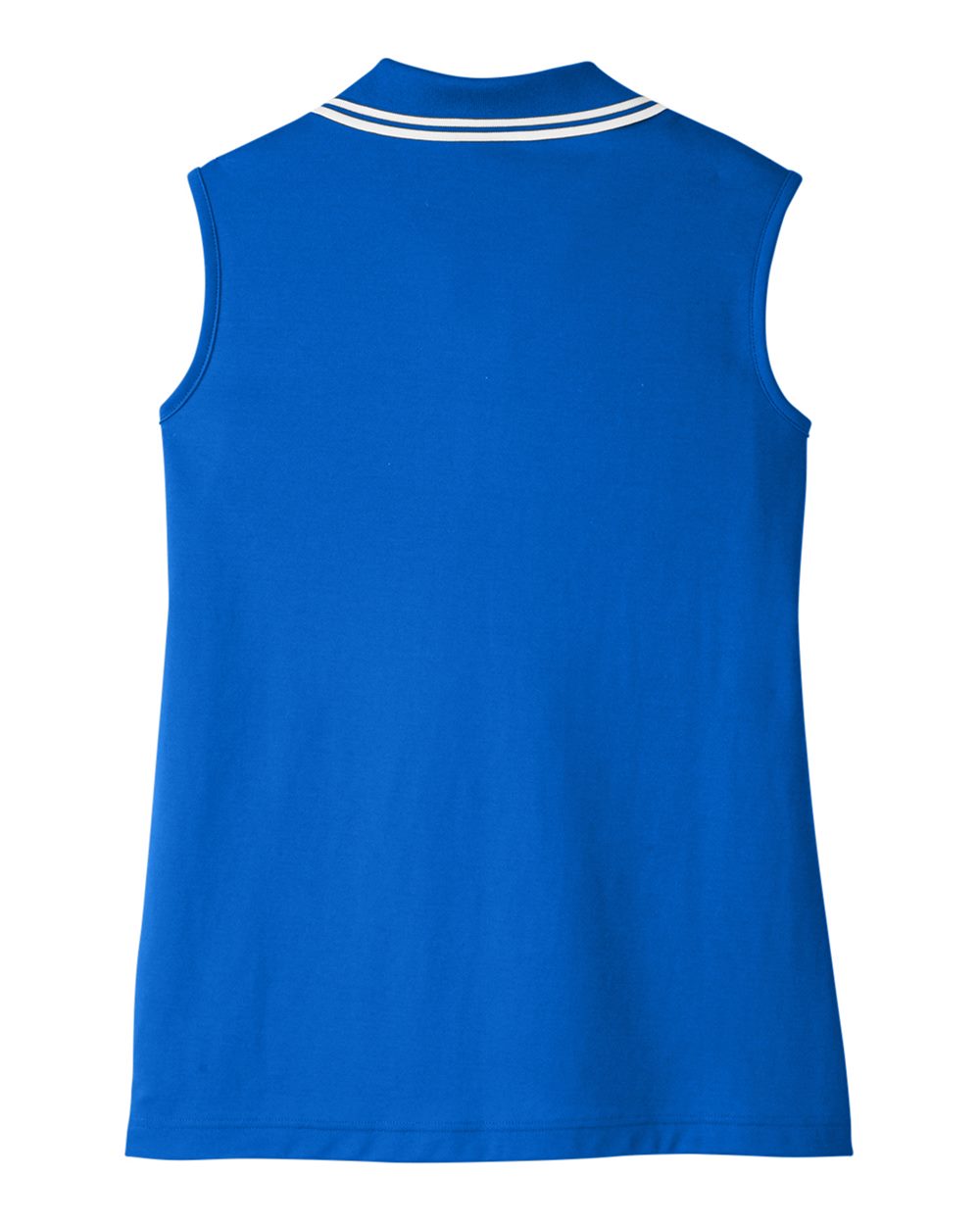 Devon & Jones Women's CrownLux Performance® Plaited Tipped Sleeveless Polo - DG20SW
