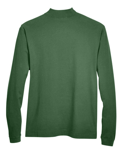 Devon & Jones Unisex Sueded Jersey Mock Neck T-Shirt - D420