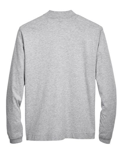Devon & Jones Unisex Sueded Jersey Mock Neck T-Shirt - D420