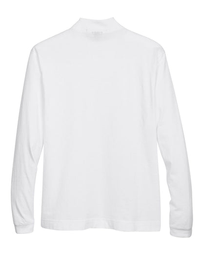 Devon & Jones Unisex Sueded Jersey Mock Neck T-Shirt - D420