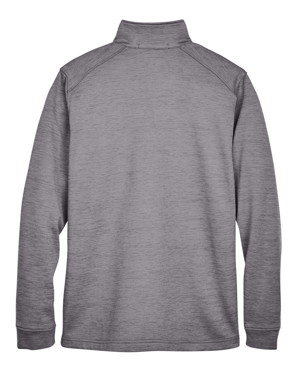 Devon & Jones Men's Newbury Mélange Fleece Quarter-Zip Pullover - DG798