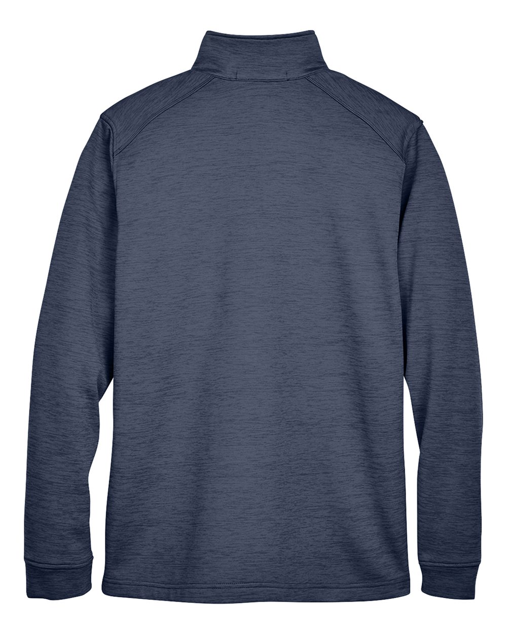 Devon & Jones Men's Newbury Mélange Fleece Quarter-Zip Pullover - DG798