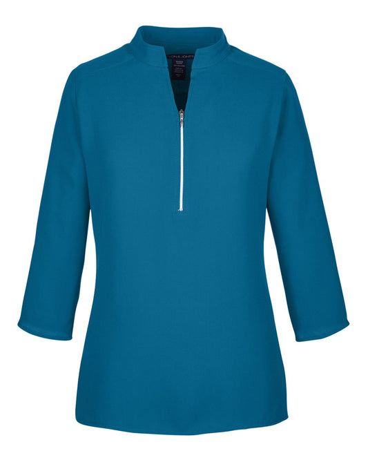 Devon & Jones Women's Perfect Fit™  Three-Quarter Sleeve Crepe Tunic - DP611W